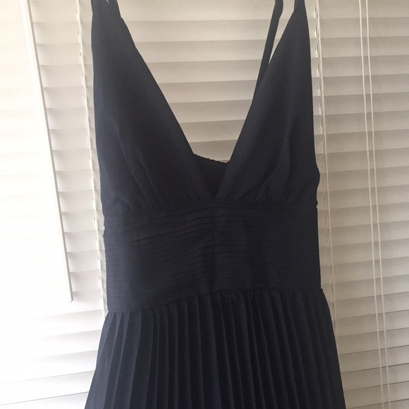 Navy Blue Formal Dress - Picture 4 of 4